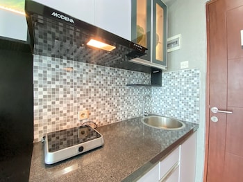 minimalist and affordable studio apartment at taman melati jatinangor
