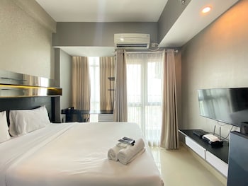 minimalist and affordable studio apartment at taman melati jatinangor