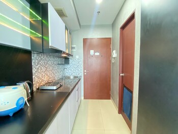 minimalist and affordable studio apartment at taman melati jatinangor