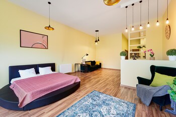 stylish and spacious studio