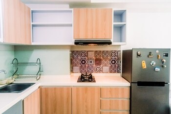 elegant 2br apartment at m town residence near summarecon mall