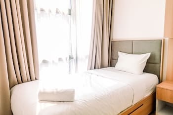 elegant 2br apartment at m town residence near summarecon mall