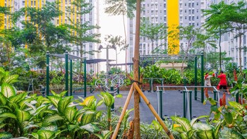 nice and cozy studio apartment at springlake summarecon bekasi