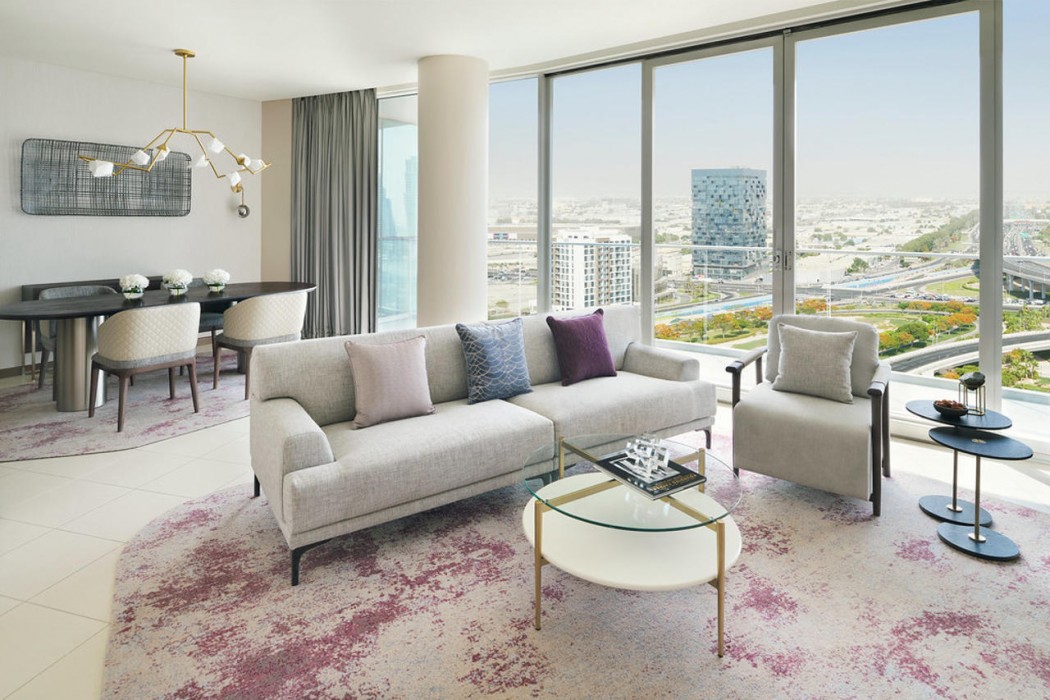 intercontinental residence suites dubai festival city by ihg