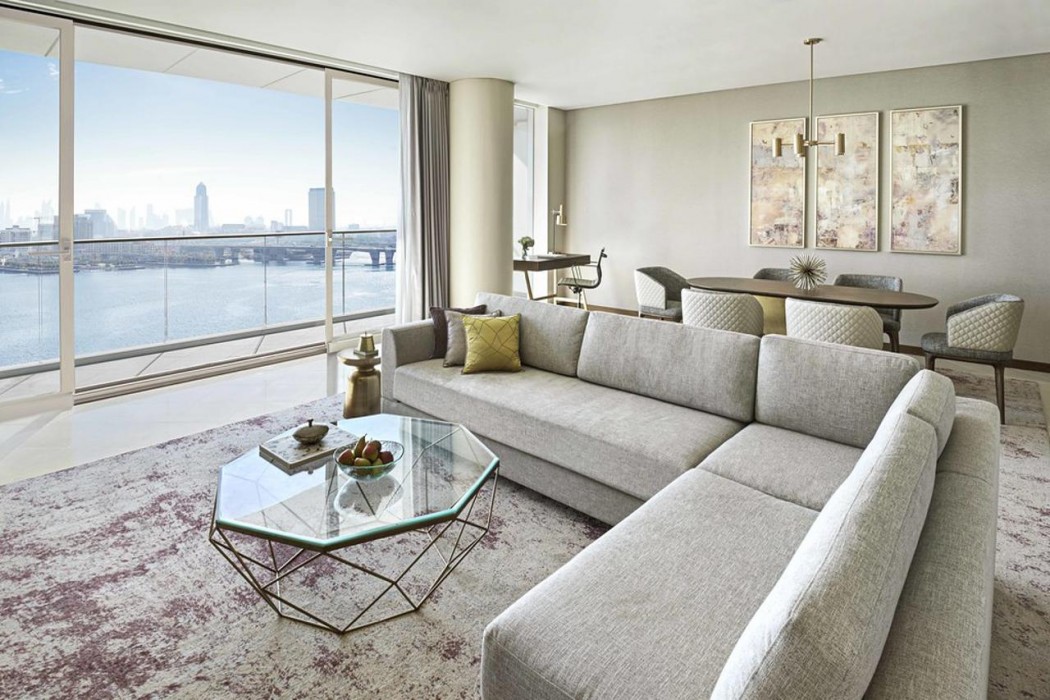 intercontinental residence suites dubai festival city by ihg