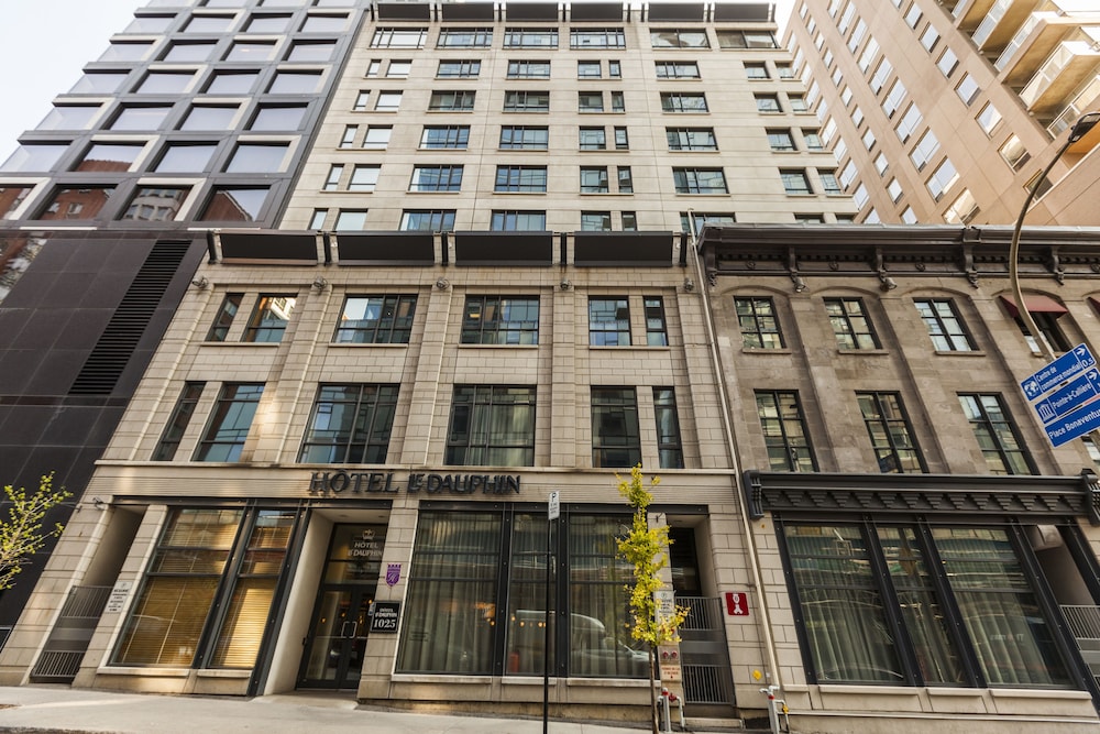 hotel le dauphin montreal centre ville