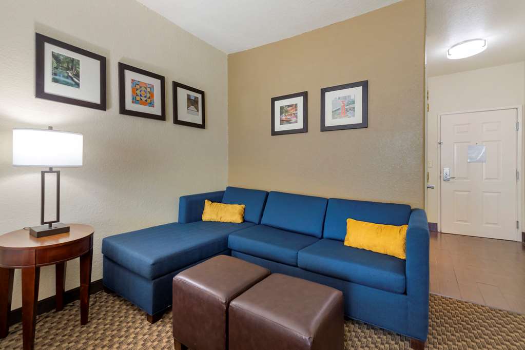 comfort inn and suites near six flags and medical center