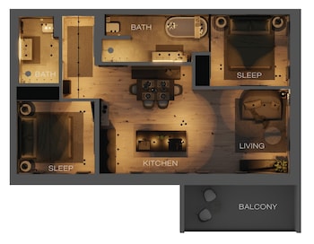 black eagle luxury appartement lodge