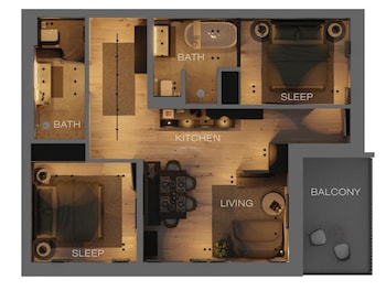 black eagle luxury appartement lodge