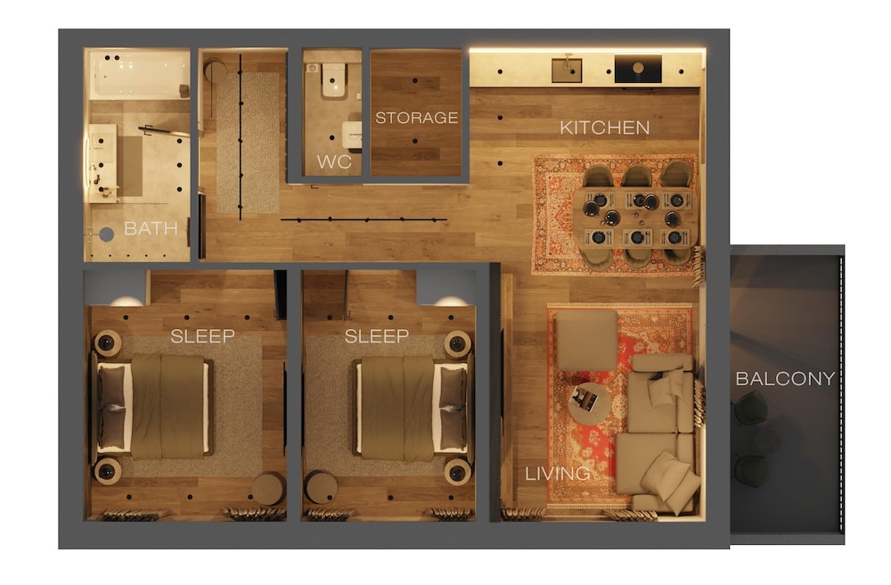 black eagle luxury appartement lodge