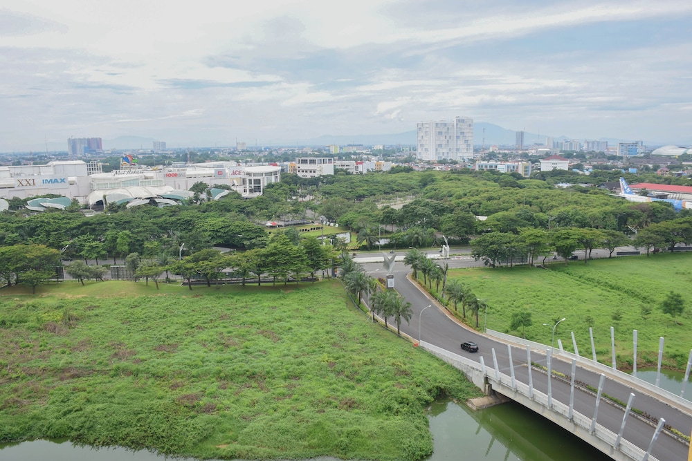 minimalist studio at springlake summarecon bekasi apartment
