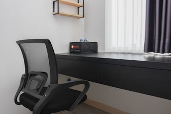 minimalist studio at springlake summarecon bekasi apartment