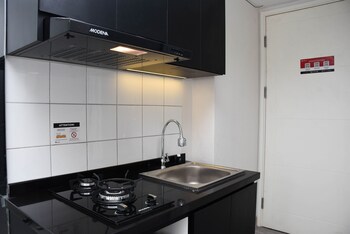 minimalist studio at springlake summarecon bekasi apartment