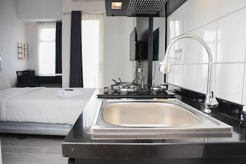 minimalist studio at springlake summarecon bekasi apartment