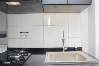 minimalist studio at springlake summarecon bekasi apartment