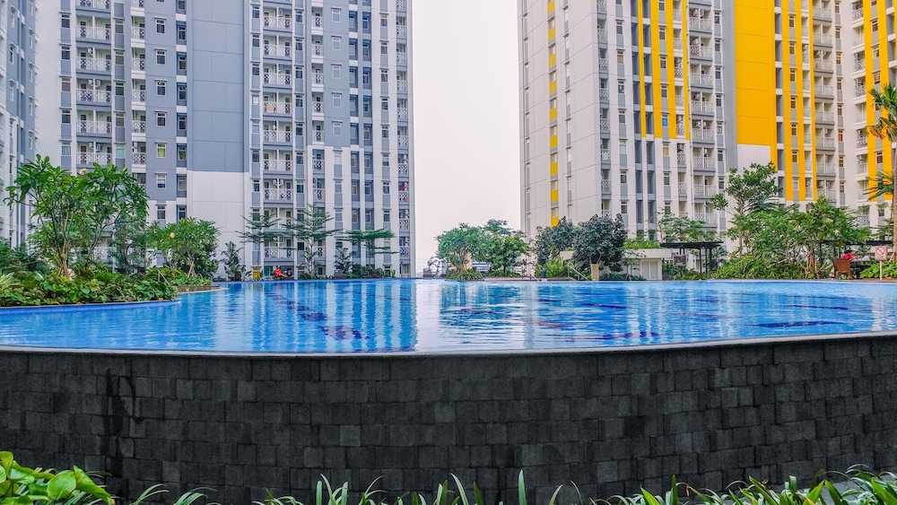 minimalist studio at springlake summarecon bekasi apartment