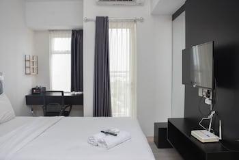 minimalist studio at springlake summarecon bekasi apartment
