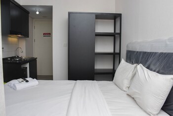 minimalist studio at springlake summarecon bekasi apartment