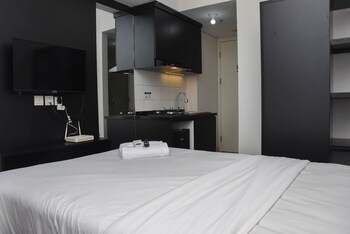 minimalist studio at springlake summarecon bekasi apartment