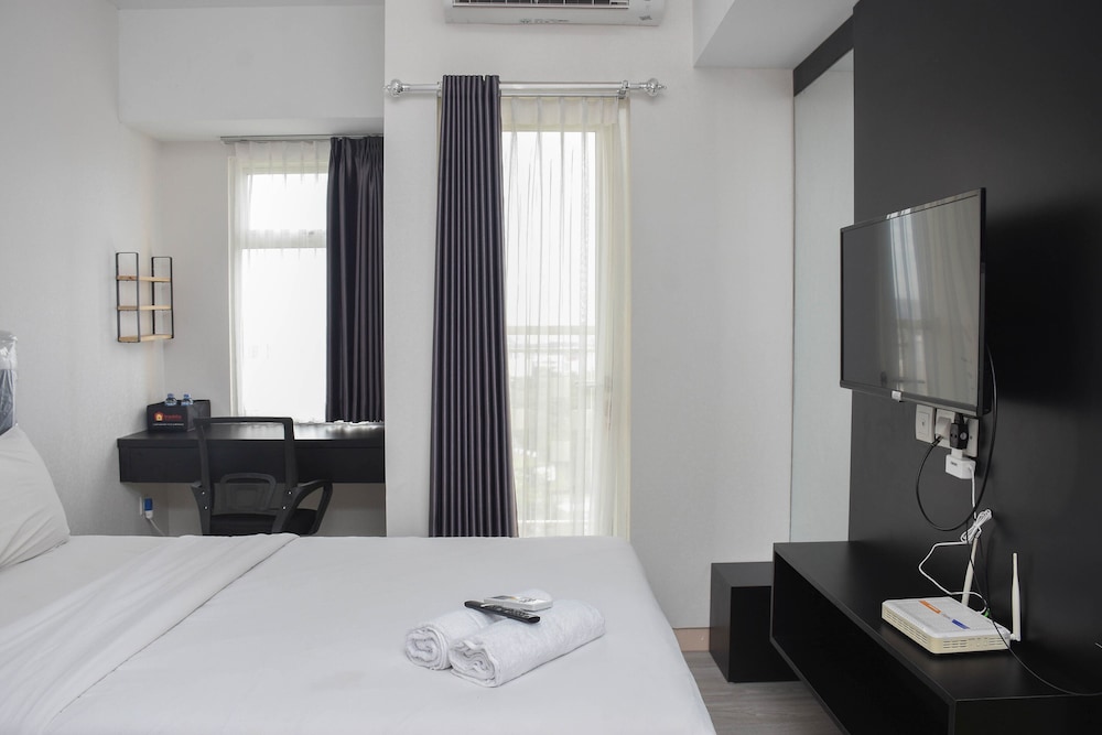 minimalist studio at springlake summarecon bekasi apartment