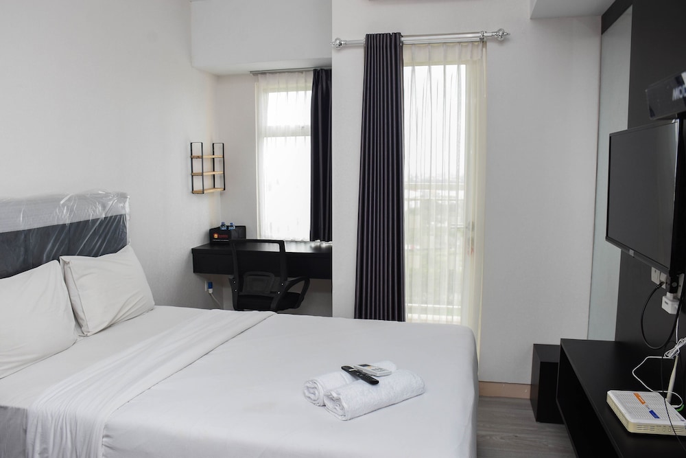 minimalist studio at springlake summarecon bekasi apartment