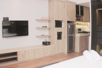minimalist and cozy studio at vasanta innopark apartment
