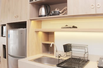 minimalist and cozy studio at vasanta innopark apartment