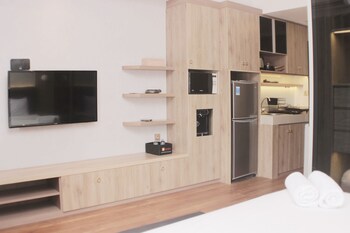 minimalist and cozy studio at vasanta innopark apartment