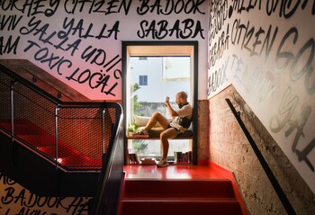 pixel an autonomous hotel by loginn