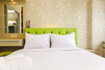 tidy and homey studio apartment at mustika golf residence