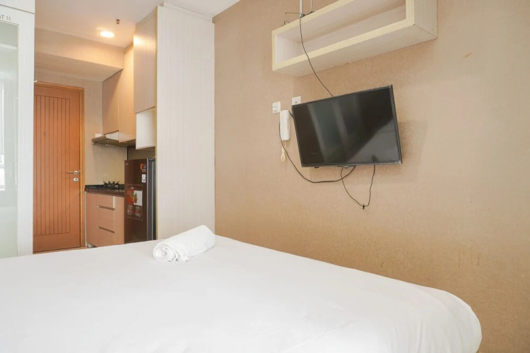 warm and cozy studio at cinere bellevue suites apartment