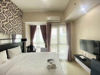 affordable studio room at taman melati jatinangor apartment