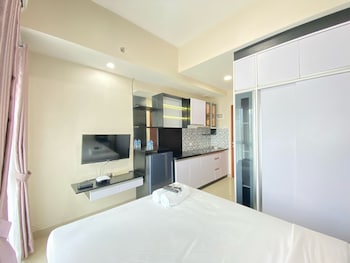 affordable studio room at taman melati jatinangor apartment