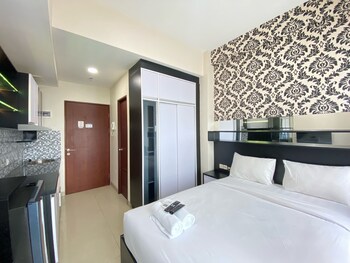 affordable studio room at taman melati jatinangor apartment