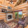view private hot tub pool table fireplace relax