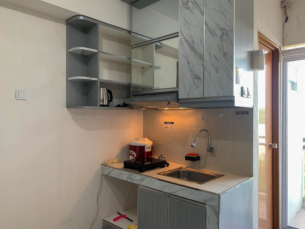 homey and comfortable 1br at cinere resort apartment