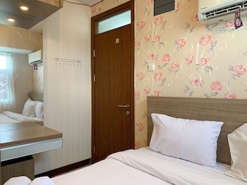 homey and comfortable 1br at cinere resort apartment