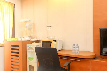 cozy stay studio apartment no kitchen at metropark condominium jababeka