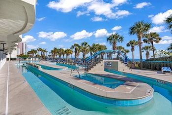 oceanfront boardwalk condo w private balcony and access to beach