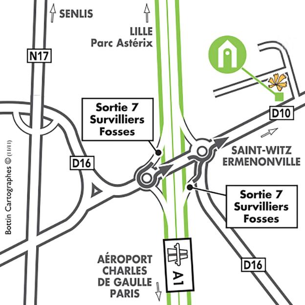 bandb hotel saint witz roissy