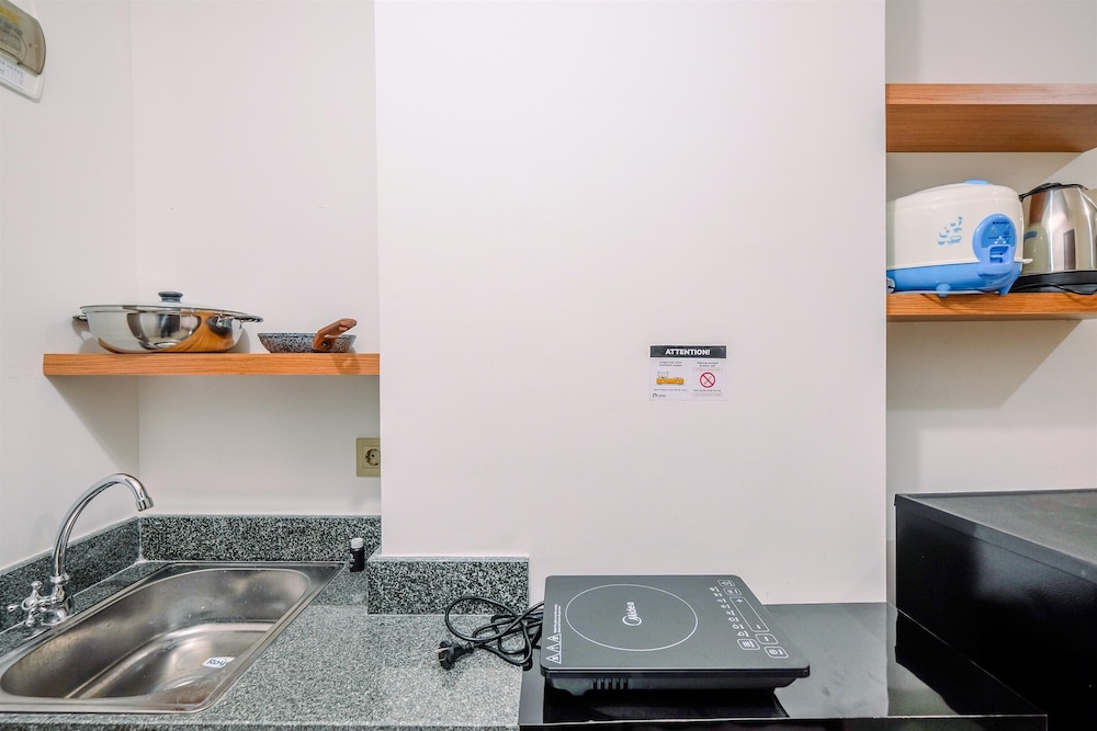 well furnished studio at transpark cibubur apartment