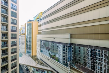 well furnished studio at transpark cibubur apartment