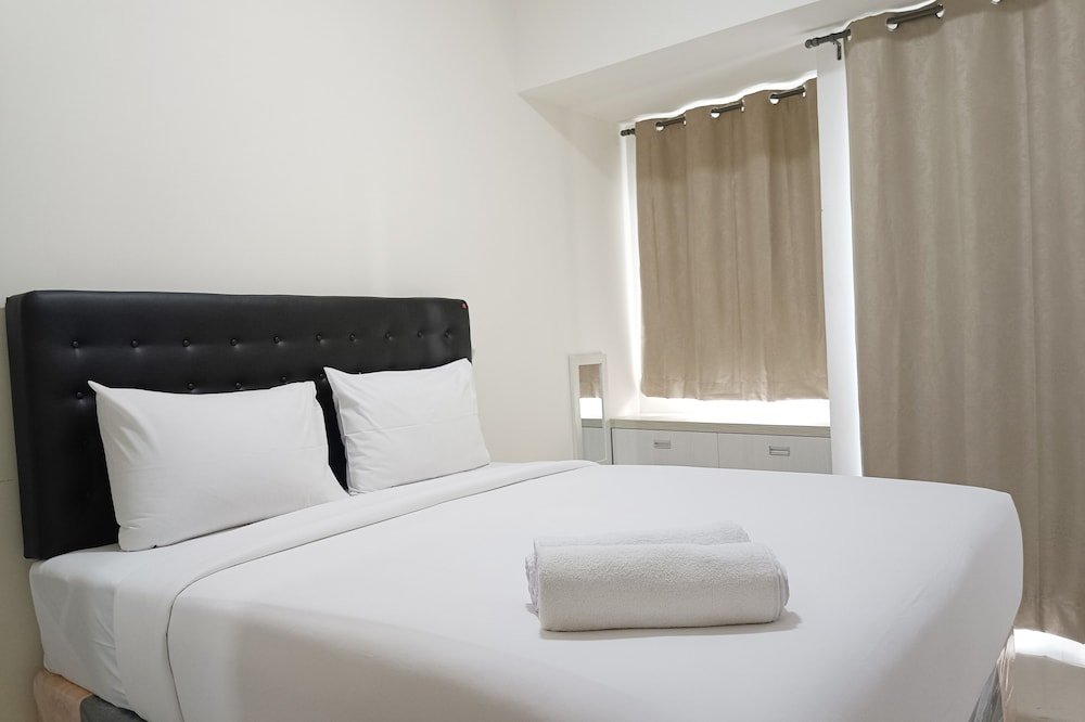 homey and tidy studio apartment at vida view makassar