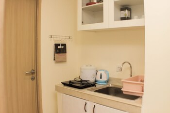 warm and cozy living 3br at meikarta apartment