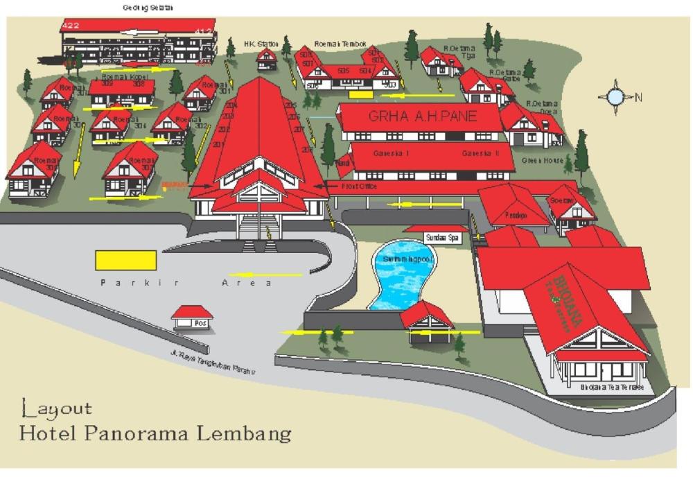 hotel and banquet panorama lembang