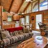 view private studio cabin hot tub relax honeymoon