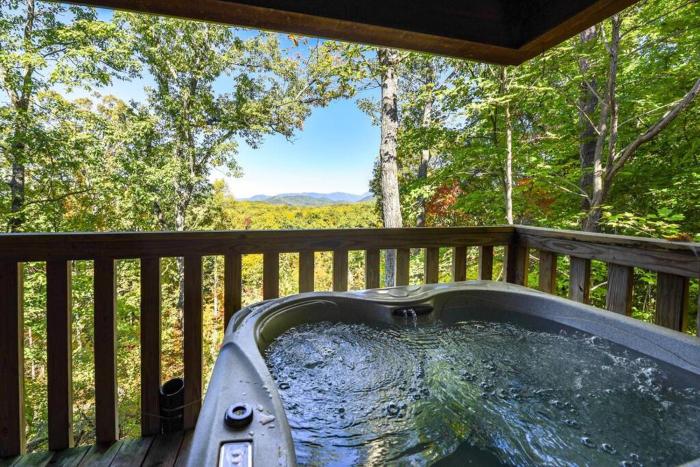 great view pool table hot tub privacy fireplace