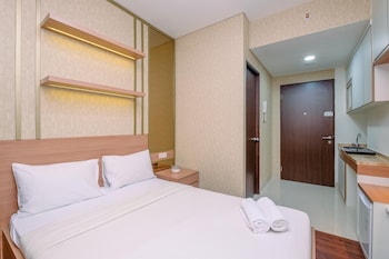 cozy studio at transpark cibubur apartment