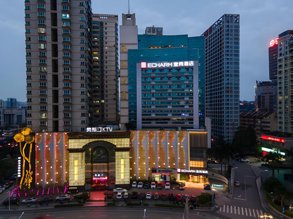 echarm hotel nanning jinhu square subway station