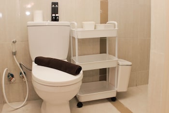 minimalist design studio at meikarta apartment